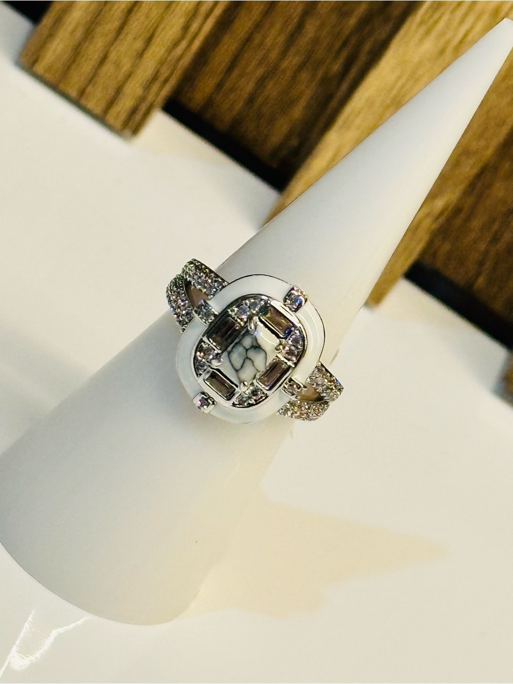 Bomb Party OG Ring size 6, “The Sienna Gray Ring”